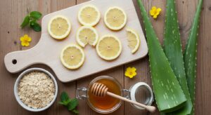 Natural facial at home, glowing skin tips, organic skincare routine, DIY face masks, clear skin for teenagers, healthy skin habits.