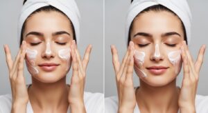 Natural skincare for women, chemical-free face glow, organic beauty tips, home remedies for glowing skin, beginner skincare guide, healthy skin habits
