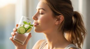 Natural facial at home, glowing skin tips, organic skincare routine, DIY face masks, clear skin for teenagers, healthy skin habits.