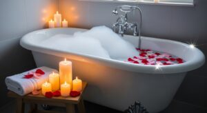 daily wellness for women, holistic home spa, toxic-free beauty habits, mental health for beginners, natural glowing skin, DIY self-care tips.