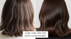 Natural hair remedies, smooth hair at home, chemical-free hair care, frizzy hair solutions for beginners