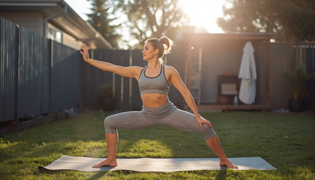 Healthy lifestyle for women, morning habits, daily wellness guide, natural energy boosters, fitness tips for ladies, home workout for women.