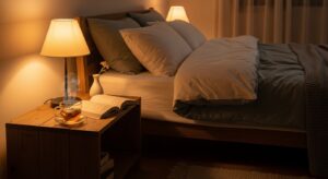female sleep hygiene, bedtime rituals for women, natural sleep aids, improve sleep quality at home
