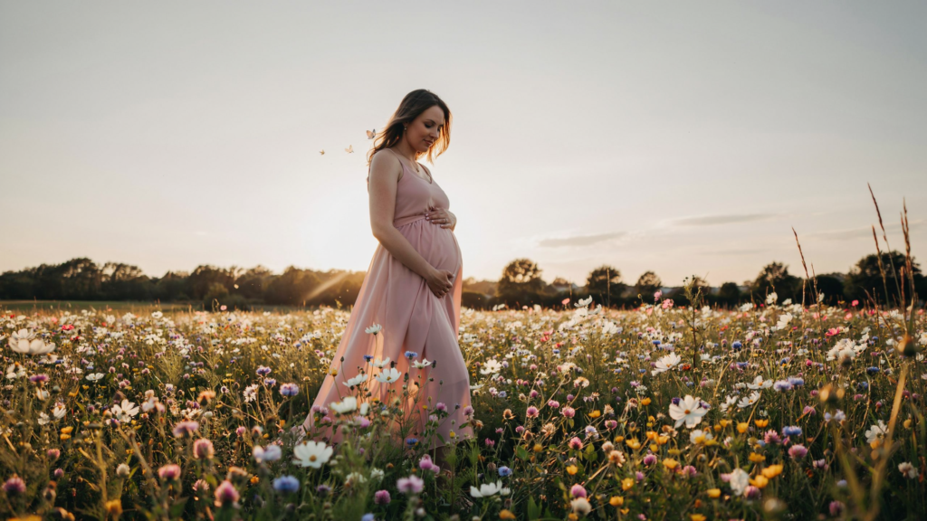 Beautiful pregnant woman, Pregnancy glow, Prenatal self-care, Maternal health, Safe prenatal skincare, Maternity fashion tips, Healthy pregnancy diet, Mindful pregnancy journey, Exercising during pregnancy,Preparing for childbirth
