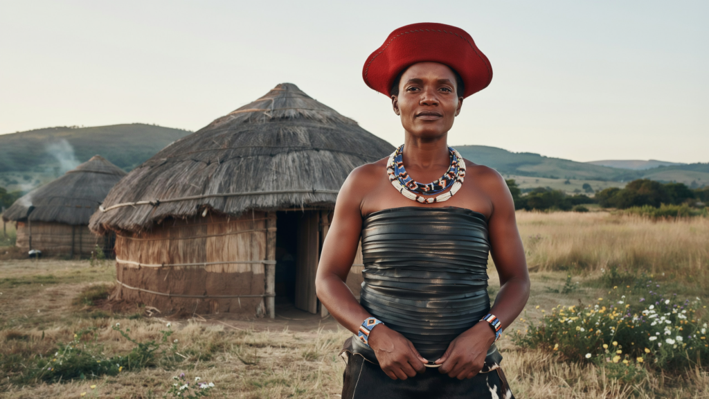 beautiful zulu woman, Zulu cultural traditions, traditional Zulu attire, South African beauty, Zulu beadwork meaning, Isicholo headpiece, Isidwaba cowhide skirt, Ubuntu philosophy beauty, African heritage fashion, Umhlanga Reed Dance