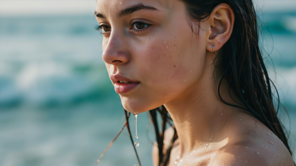 natural beautiful woman beach, beach portrait photography, coastal lifestyle photoshoot, golden hour outdoor portraits, natural light portraiture, minimalist beach fashion, candid outdoor photography, aesthetic coastal portraits, organic outdoor styling, authentic beach photography
